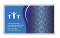 Retro Style Dark Blue Wallpaper - Vector Version Available In Portfolio (Id: 116851075) Business Card Template