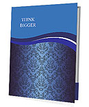 Retro Style Dark Blue Wallpaper - Vector Version Available In Portfolio (Id: 116851075) Presentation Folder