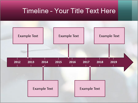 A graduation cap in front of a crowd of people Google Slides Theme - Slide 28