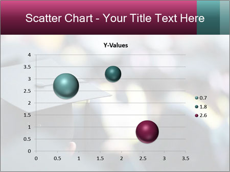 A graduation cap in front of a crowd of people Google Slides Theme - Slide 49