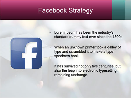 A graduation cap in front of a crowd of people Google Slides Theme - Slide 6