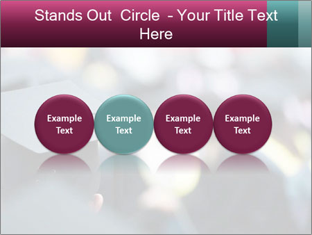 A graduation cap in front of a crowd of people Google Slides Theme - Slide 76