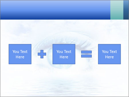 Scenic Water View With An Eye Illustration - Conceptual Art. Google Slides Theme - Slide 95