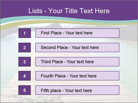 Deserted Jetty At Los Lobos Lagoon: A Remote Island Close To Fuerteventura Google Slides Theme - Slide 3
