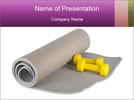 Best Yoga Mat And Dumbbells For Home Workouts: Top Picks And Reviews Google Slides Theme