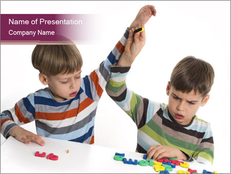 Post-Learning Brawl Between Boys Google Slides Theme