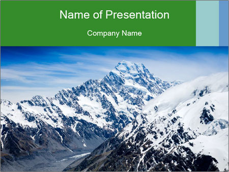 Peak Of Mountains: Discovering The Majestic Heights Google Slides Theme