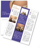 Brown Background With Gavel, Golden Scales Of Justice, And Books: A Legal-Themed Image. Newsletter Template