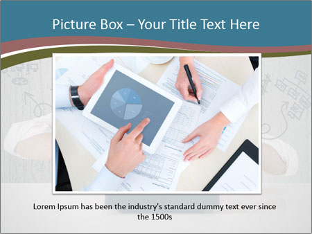 Working On New Projects: A Businessman Utilizing A Laptop. Google Slides Theme - Slide 15