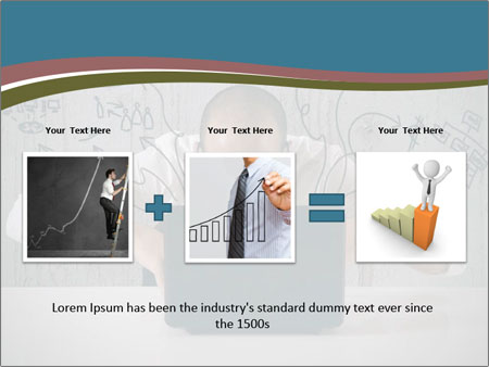 Working On New Projects: A Businessman Utilizing A Laptop. Google Slides Theme - Slide 22