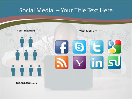 Working On New Projects: A Businessman Utilizing A Laptop. Google Slides Theme - Slide 5