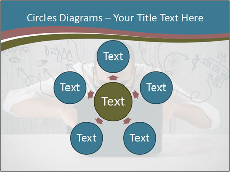 Working On New Projects: A Businessman Utilizing A Laptop. Google Slides Theme - Slide 78