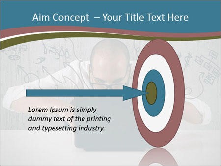 Working On New Projects: A Businessman Utilizing A Laptop. Google Slides Theme - Slide 83