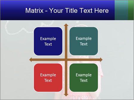 Young Female Student Lost In Thought In Front Of Chalkboard With Thinking Bubble Google Slides Theme - Slide 37