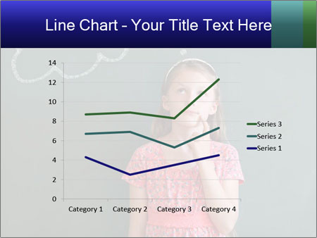 Young Female Student Lost In Thought In Front Of Chalkboard With Thinking Bubble Google Slides Theme - Slide 54