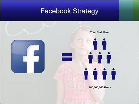 Young Female Student Lost In Thought In Front Of Chalkboard With Thinking Bubble Google Slides Theme - Slide 7