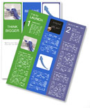 Overcoming Obstacles With The Power Of Blue: A Tale Of Perseverance. Newsletter Template