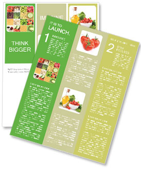 Compilation Of Nutritious Food Backdrops For A Healthy Lifestyle Newsletter Template