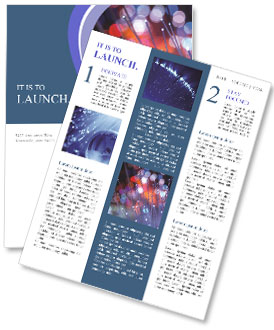 Dynamic Optical Fibers: Exploring The Latest Advancements In Technology Newsletter Template