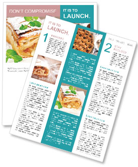 Delicious And Easy-To-Make Apple Strudel Recipe For Dessert Lovers Newsletter Template