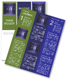 Server room Newsletter Template