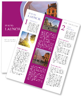 Museum in Paris Newsletter Template