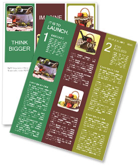 Picnic basket Newsletter Template