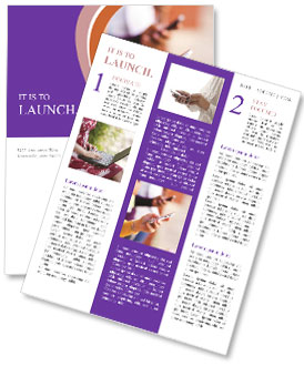 Group Of Youth Engrossed In Smartphone Activities: A Captivating Close-Up Shot Newsletter Template