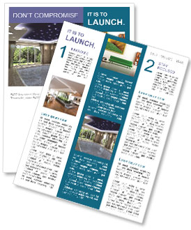 Luxurious Indoor Swimming Pool Depicted In A Realistic Rendering. Newsletter Template