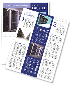 Data Center Servers: Optimizing Performance And Reliability. Newsletter Template