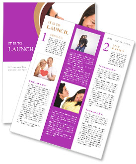 Isolated Photo Of A Woman Struggling With An Unwanted Boyfriend On White Background Newsletter Template